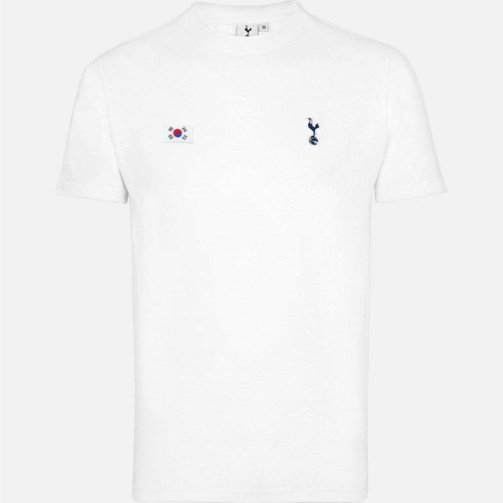 NWT Tottenham Spurs Mens Korea Flag T-Shirt